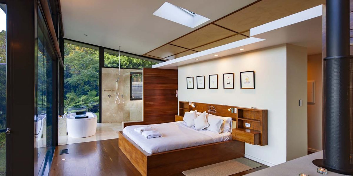 View of Luxury Mountain View Lodges, romantic private getaway with double spa ...