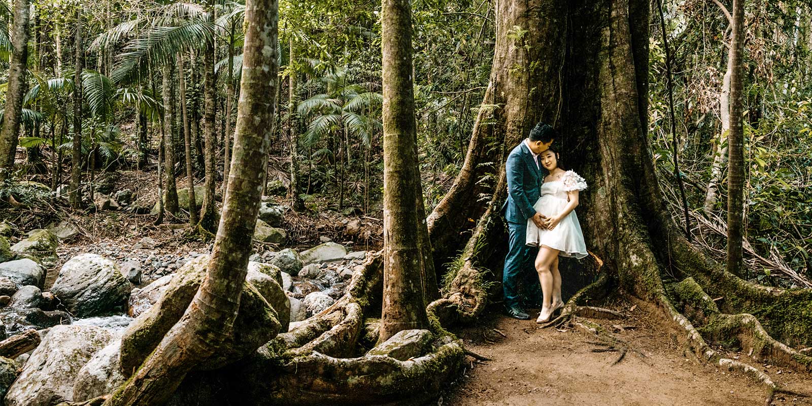 Celebrate your life as a loving couple and the new life about to join you, on a romantic babymoon at Crystal Creek Rainforest Retreat Celebrate your life as a loving couple and the new life about to join you, on a romantic babymoon at Crystal Creek Rainforest Retreat